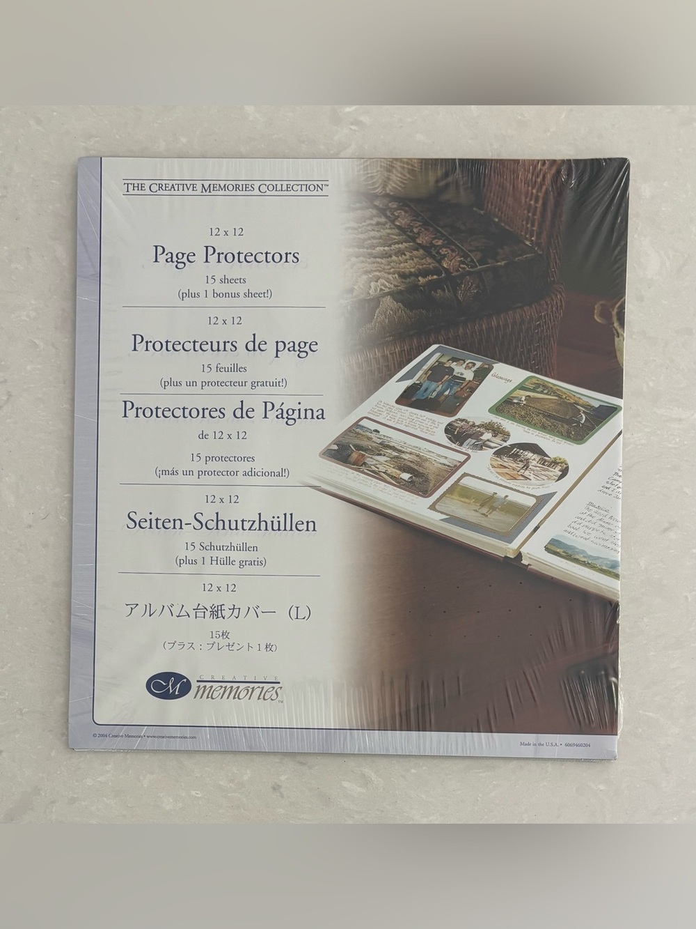 Creative Memories Clear Page Protectors 12x12
